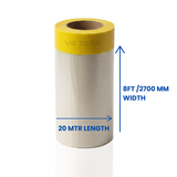 Pre Taped Masking Roll