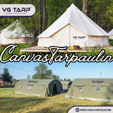 Canvas Tarpaulin White