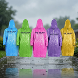 Silpaulin Waterproof Rain Poncho – Lightweight Hooded Rainwear