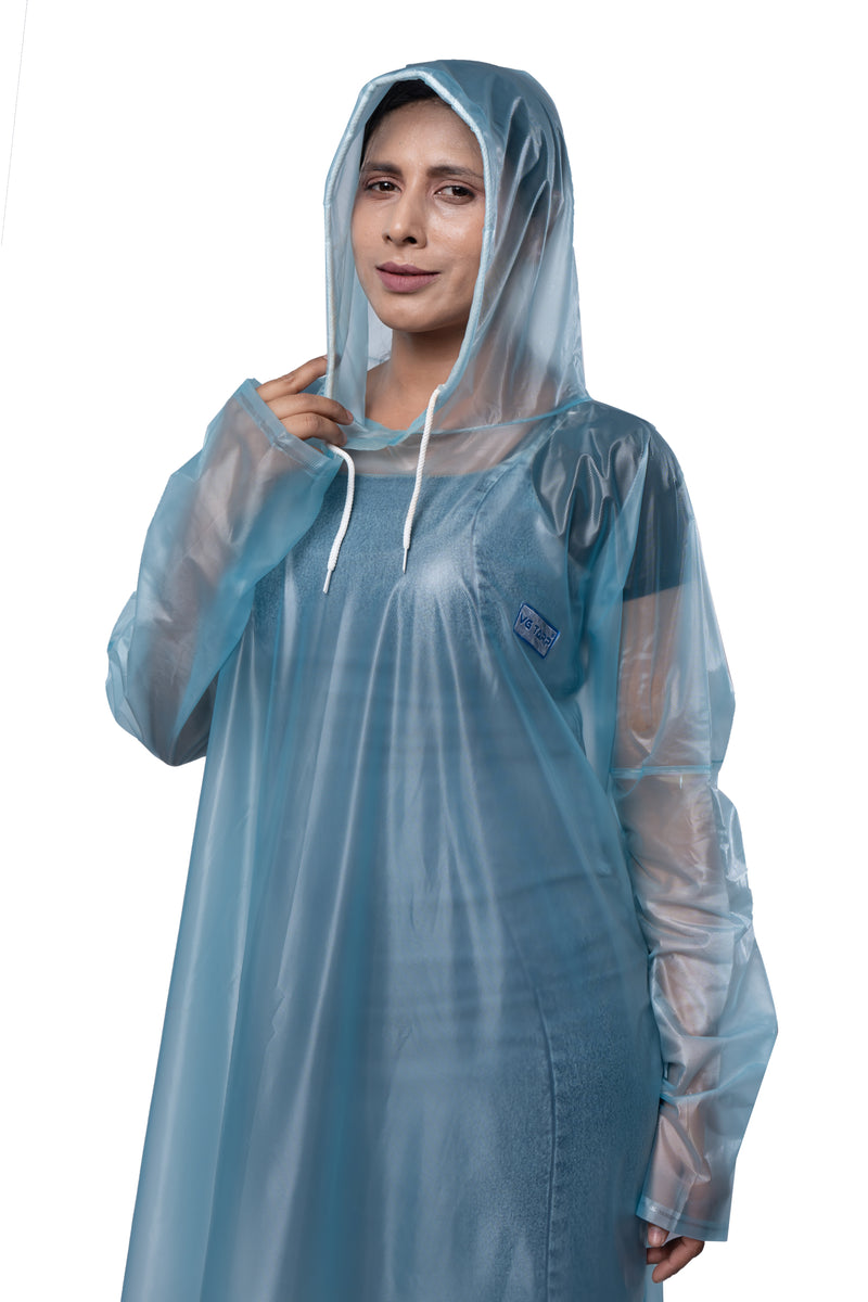 Silicon Poncho Blue