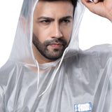Raincoat Jacket Pant White
