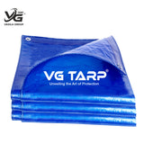 HDPE Tarpaulin Blue to Blue (300 GSM)