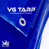 HDPE Tarpaulin Blue to Blue (300 GSM)