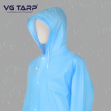 Imported Poncho Blue