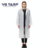 Stay Dry in Style – Imported Waterproof Hooded Poncho with Full Sleeves