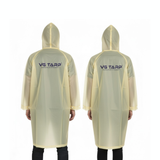 Stay Dry in Style – Imported Waterproof Hooded Poncho with Full Sleeves