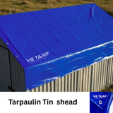 HDPE Tarpaulin Blue to Blue (300 GSM)