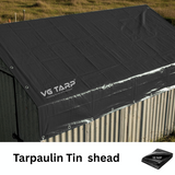 HDPE Tarpaulin Black to Black (300 GSM)