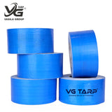 Adhesive Tape Tarpaulin Blue