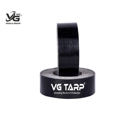 Adhesive Tape Tarpaulin Black
