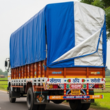 HDPE Tarpaulin Blue to Silver (200 GSM)