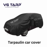HDPE Tarpaulin Black to Black (300 GSM)