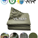 Canvas Tarpaulin Green Olive