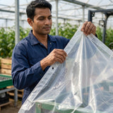 HDPE Tarpaulin Transparent Natural (300 GSM)