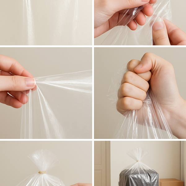 Gunny Bag Transparent (Pack of 10)