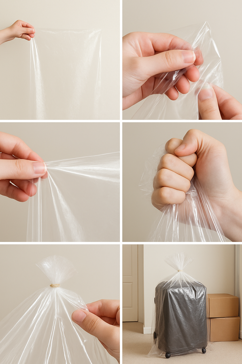 Gunny Bag Transparent (Pack of 10)