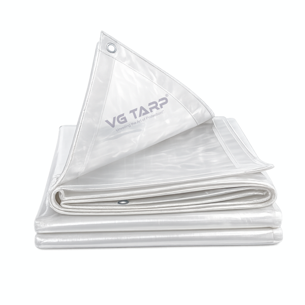 HDPE Tarpaulin Transparent Natural (300 GSM)