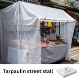 HDPE Tarpaulin Transparent Natural (300 GSM)
