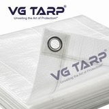 HDPE Tarpaulin Transparent Natural (300 GSM)