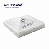 HDPE Tarpaulin Transparent Natural (300 GSM)